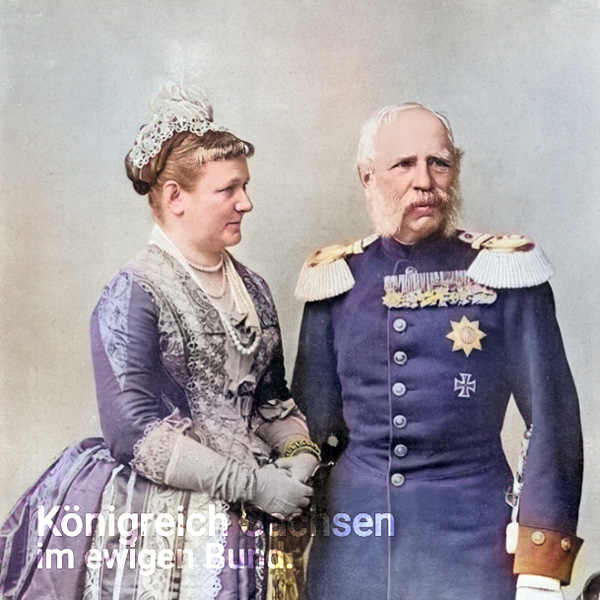 König Albert und Königin Carola