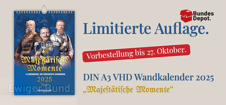 VHD Wandkalender 2025 - Vorbestellung - externer Link